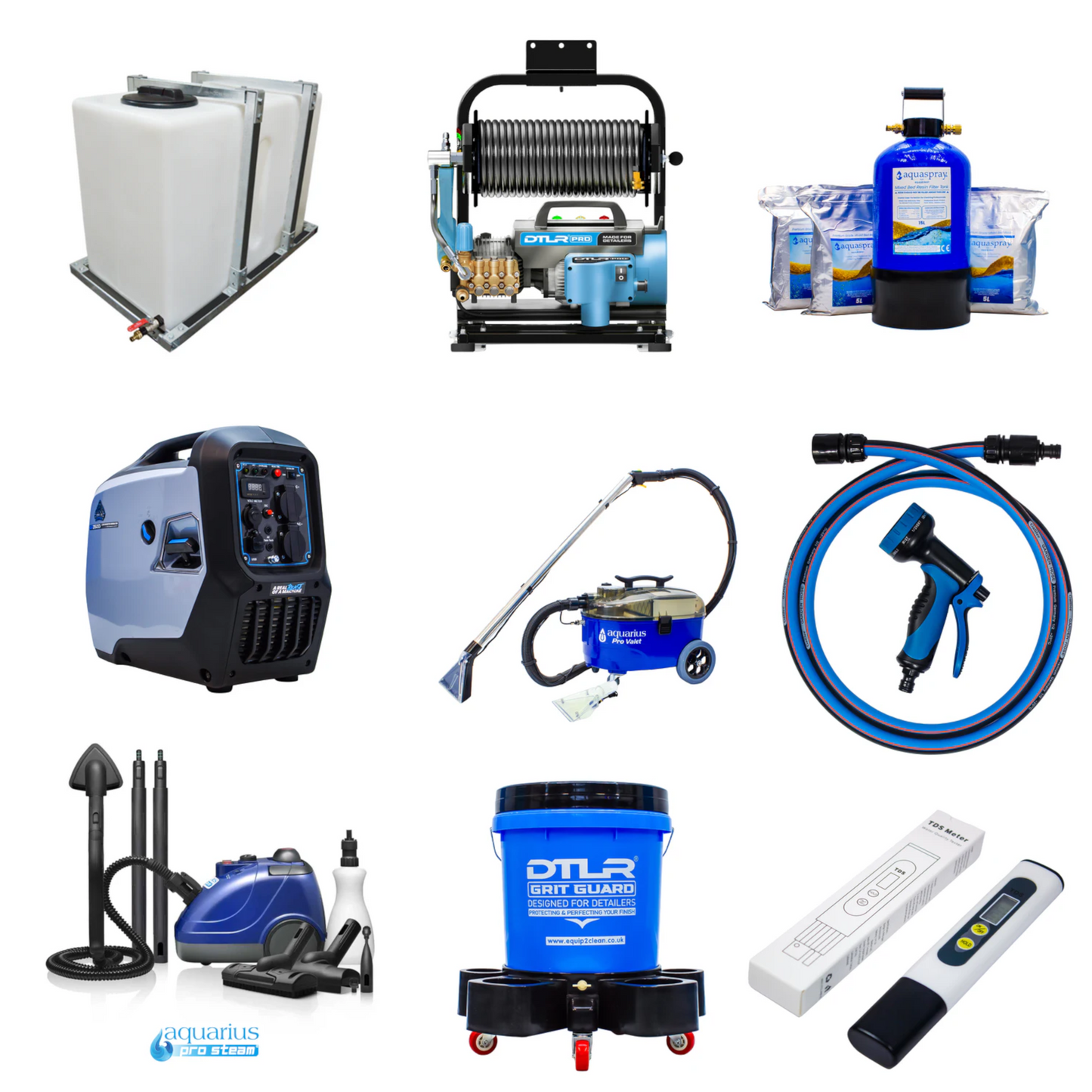 Van Mounted Car Valeting, Detailing & Cleaning System Package