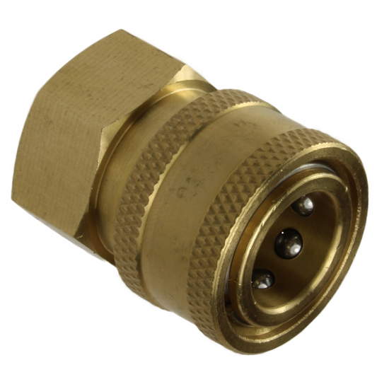 MIDI Brass Quick Release Coupling 3/8" Female image 0