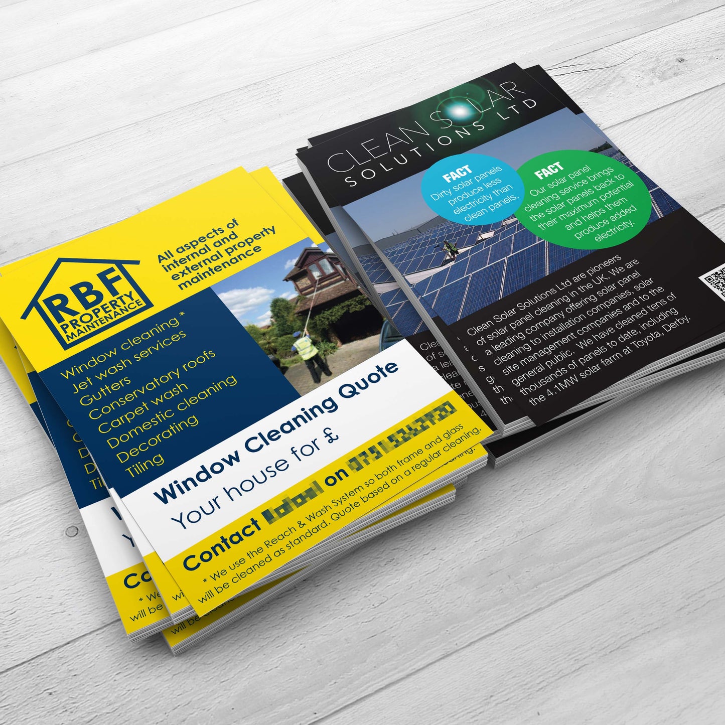A5 Flyers - Designed and Printed
