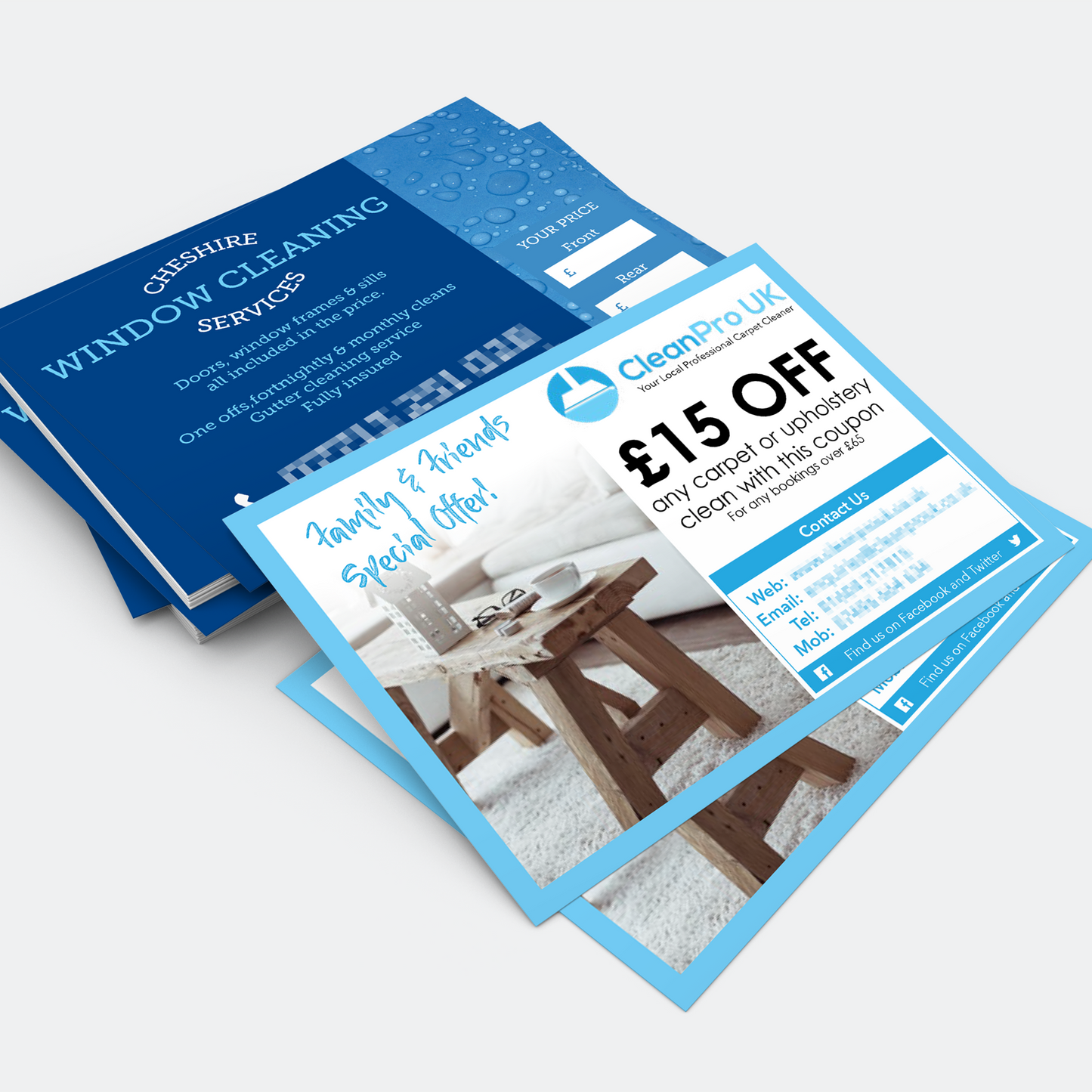 A6 Flyers - Designed and Printed