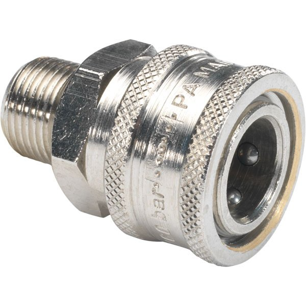 MIDI Plated Steel Quick Release Coupling 3/8" BSP Male image 0