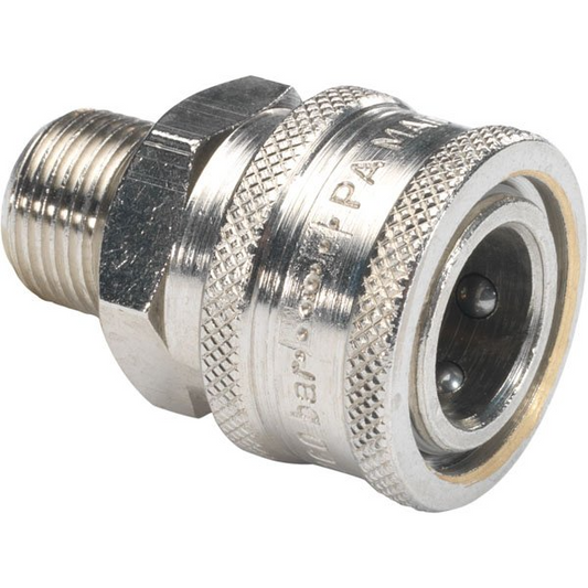 MIDI Plated Steel Quick Release Coupling 3/8" BSP Male image 0