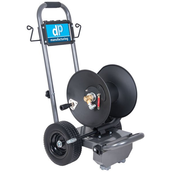 Trolley Mounted 45M Manual Hose Reel 275 BAR image 0