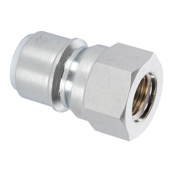 MAXI Chrome Plated Brass Quick Release Probe 1/4" BSP Female image 0