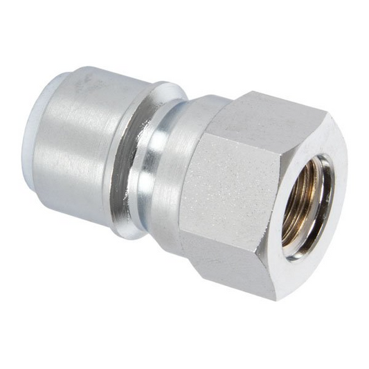 MAXI Chrome Plated Brass Quick Release Probe 1/4" BSP Female image 0
