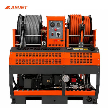 Amjet Warrior MAX 2045-L Van Mounted Drain / Sewer Jetter 45 LPM 200 BAR (Honda GX690)