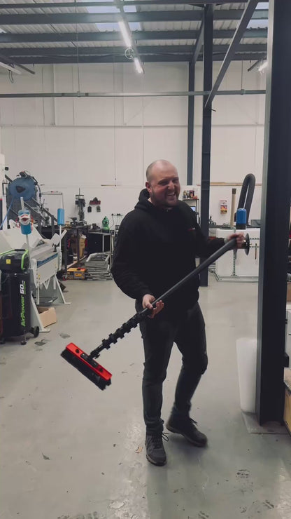 CleanLynk Sentinel18 “Pico Pole” V2 24T Anti Spin Carbon Fibre Water Fed Pole 18FT (Bare Pole Only)