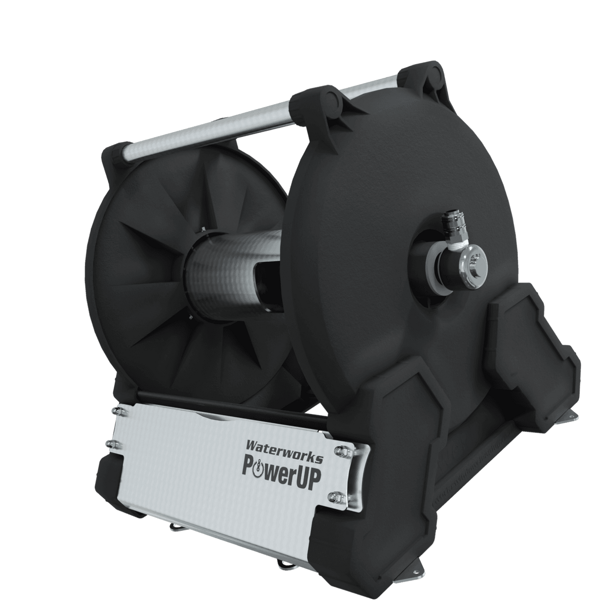 Waterworks PowerUP XL Electric Window Cleaning Hose Reel LHW