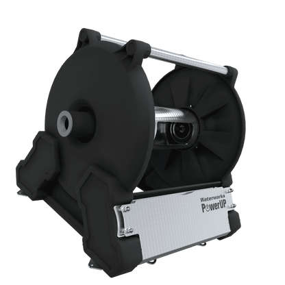 Waterworks PowerUP XL Electric Window Cleaning Hose Reel LHW