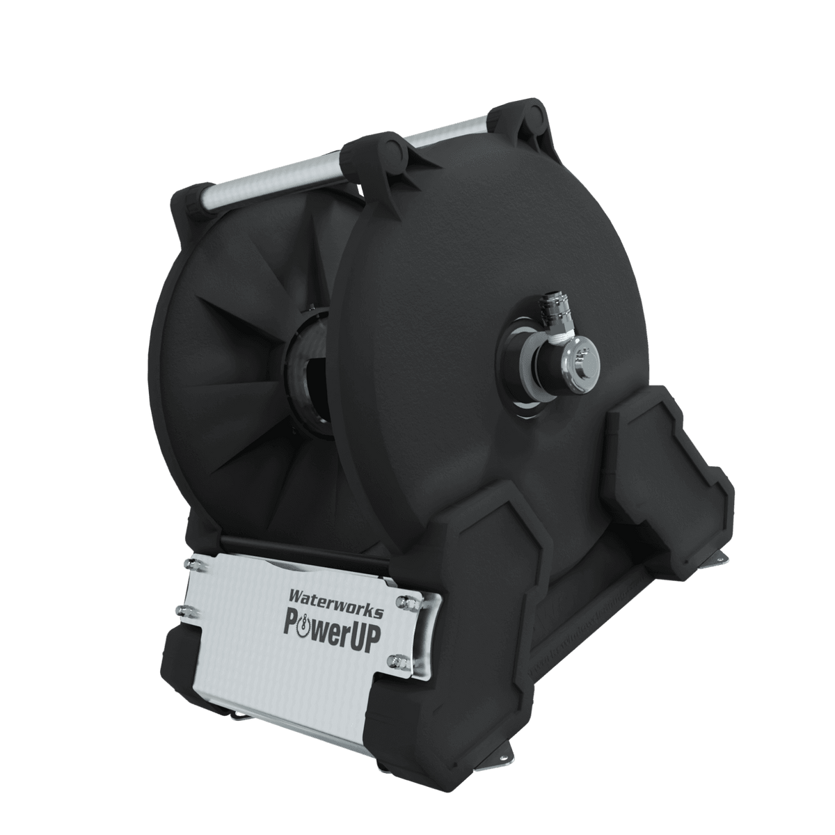 Waterworks PowerUP 30M Electric 1/2" Low Pressure Filling Hose Reel LHW
