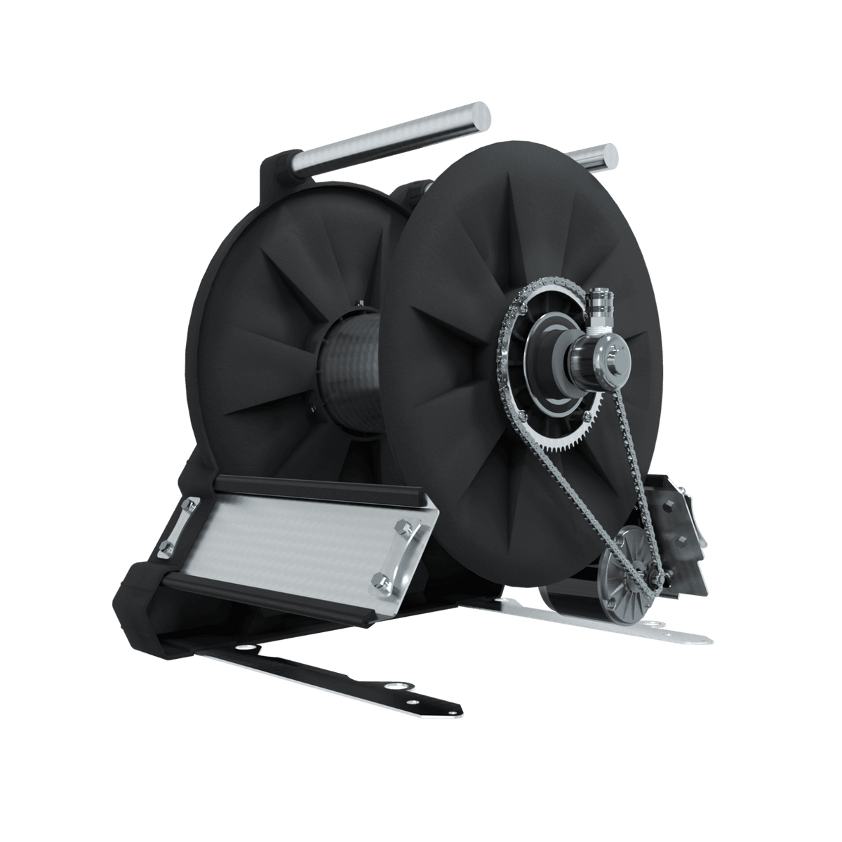 Waterworks PowerUP 30M Electric 1/2" Low Pressure Filling Hose Reel RHW