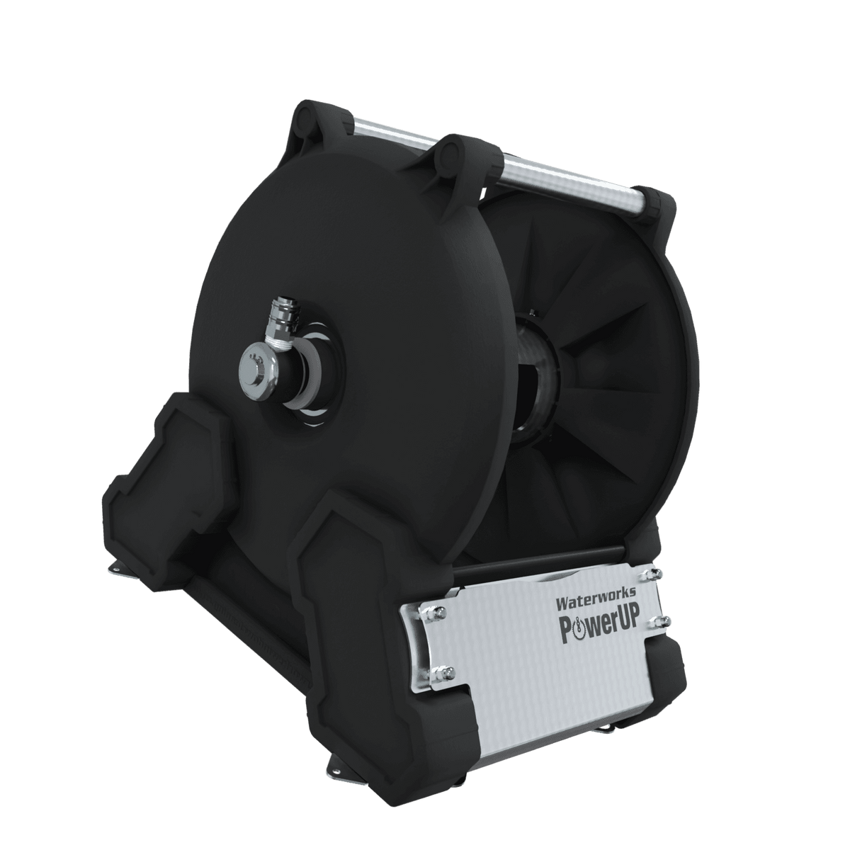 Waterworks PowerUP 30M Electric 1/2" Low Pressure Filling Hose Reel RHW