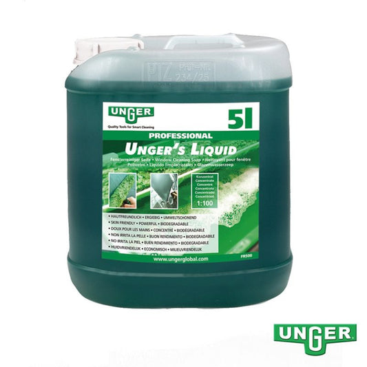Unger's Liquid Window Cleaning Soap - 5L