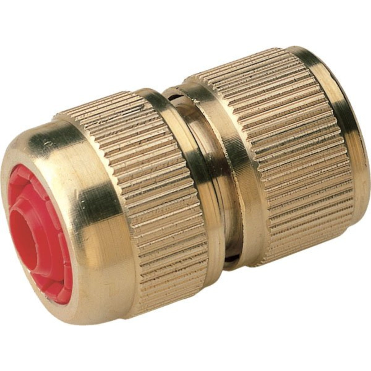 Brass Garden Hose Hozelock Style Quick Release Coupler with Valve