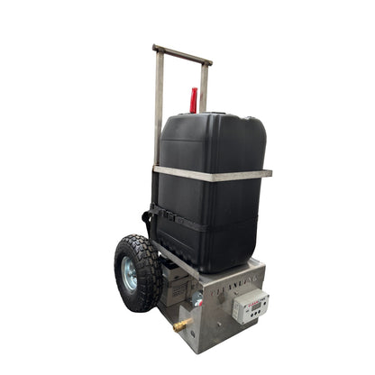 Cleanlynk Ranger X Stainless Steel 25L Water Fed Pole Window Cleaning Trolley System