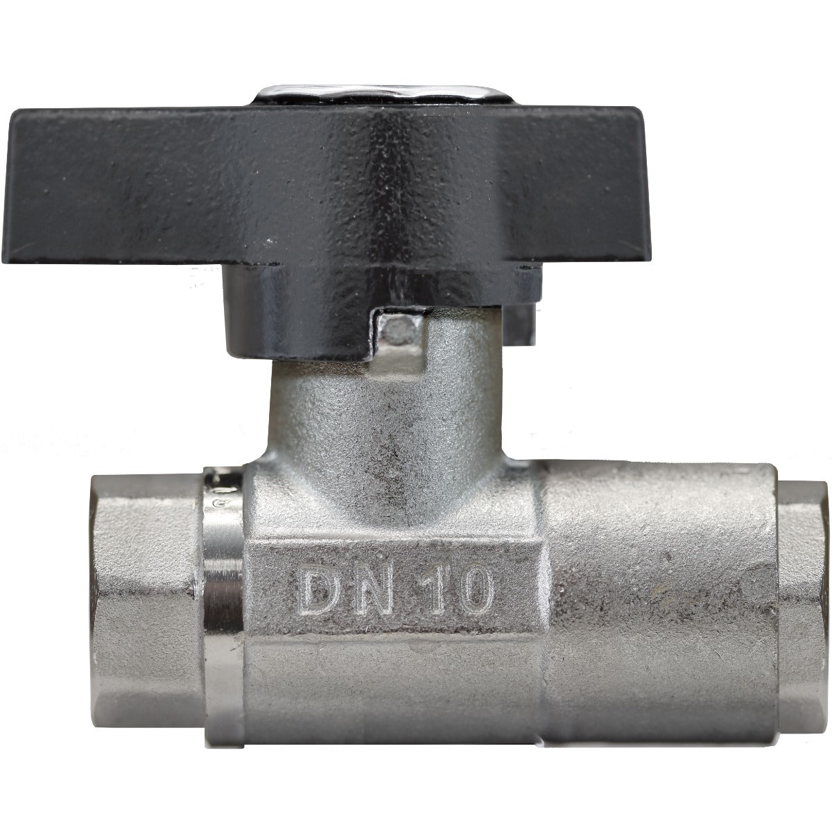 DN10 210 BAR High Pressure Ball Valve with Butterfly Handle 1/2" F x 1/4" F