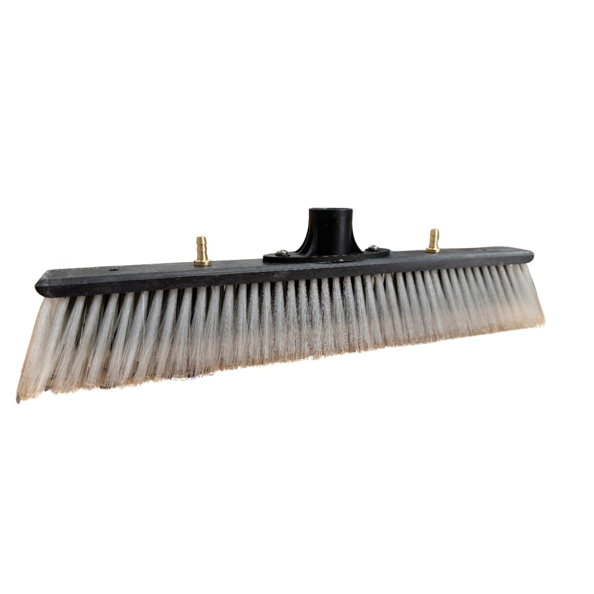 Cleanlynk GLADIUS 35cm (14") Hybrid DuPont Nylon + Synthetic Boars Hair Water Fed Pole Brush