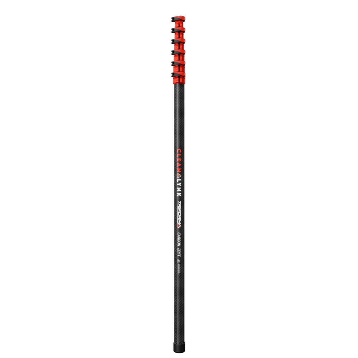 Cleanlynk Triforma22 22ft 24T Carbon Fibre Anti Spin Water Fed Pole