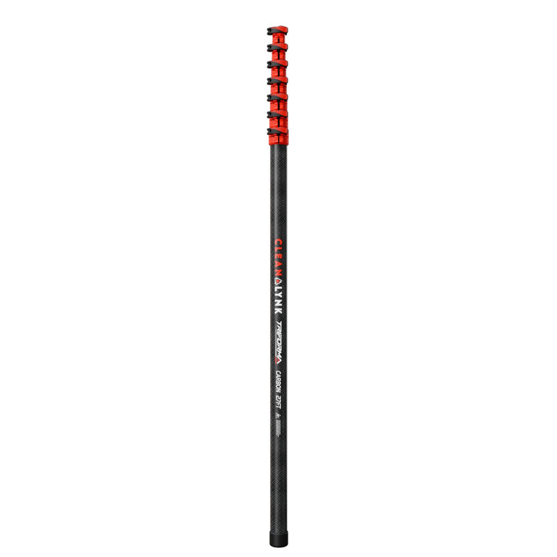 Cleanlynk Triforma27 27ft 24T Carbon Fibre Anti Spin Water Fed Pole