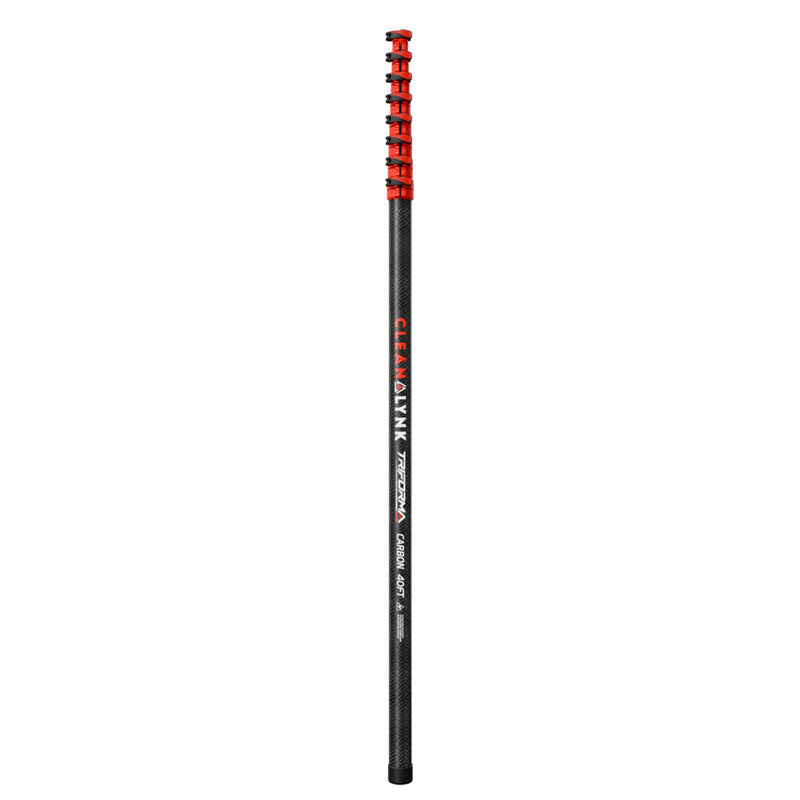 Cleanlynk Triforma40 40ft 24T Carbon Fibre Anti Spin Water Fed Pole