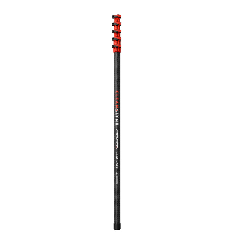 Cleanlynk Triforma25 25ft 40T Ultra High Mod Carbon Fibre Anti Spin Water Fed Pole