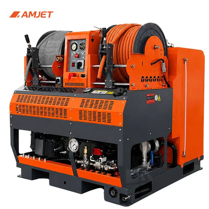 Amjet Warrior MAX 2045-L Van Mounted Drain / Sewer Jetter 45 LPM 200 BAR (Honda GX690)