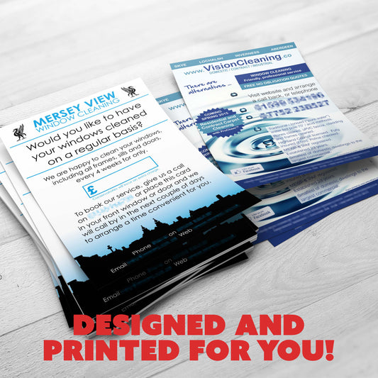 A5 Flyers - Designed and Printed