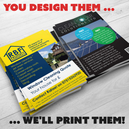 A5 Flyers - Print Your Own Design