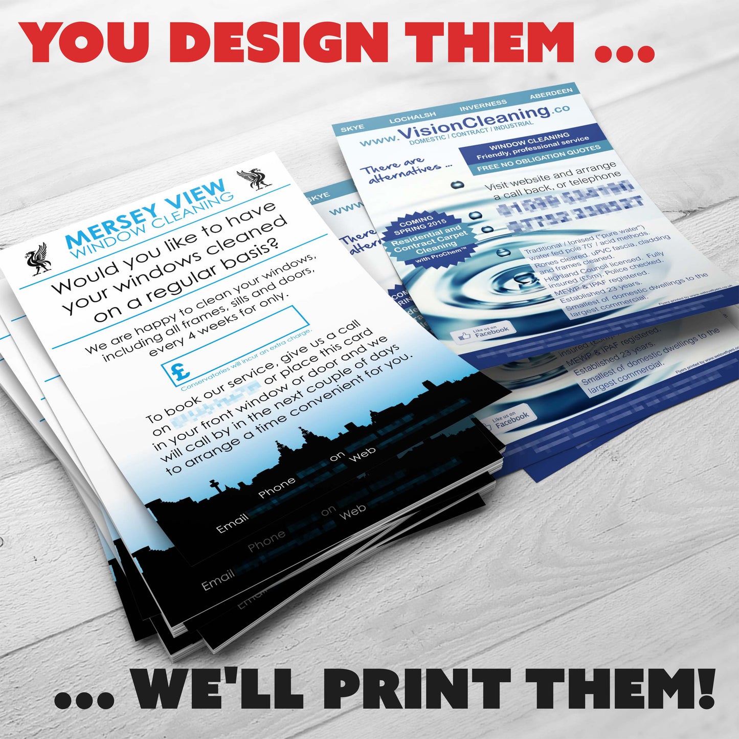 A5 Flyers - Print Your Own Design