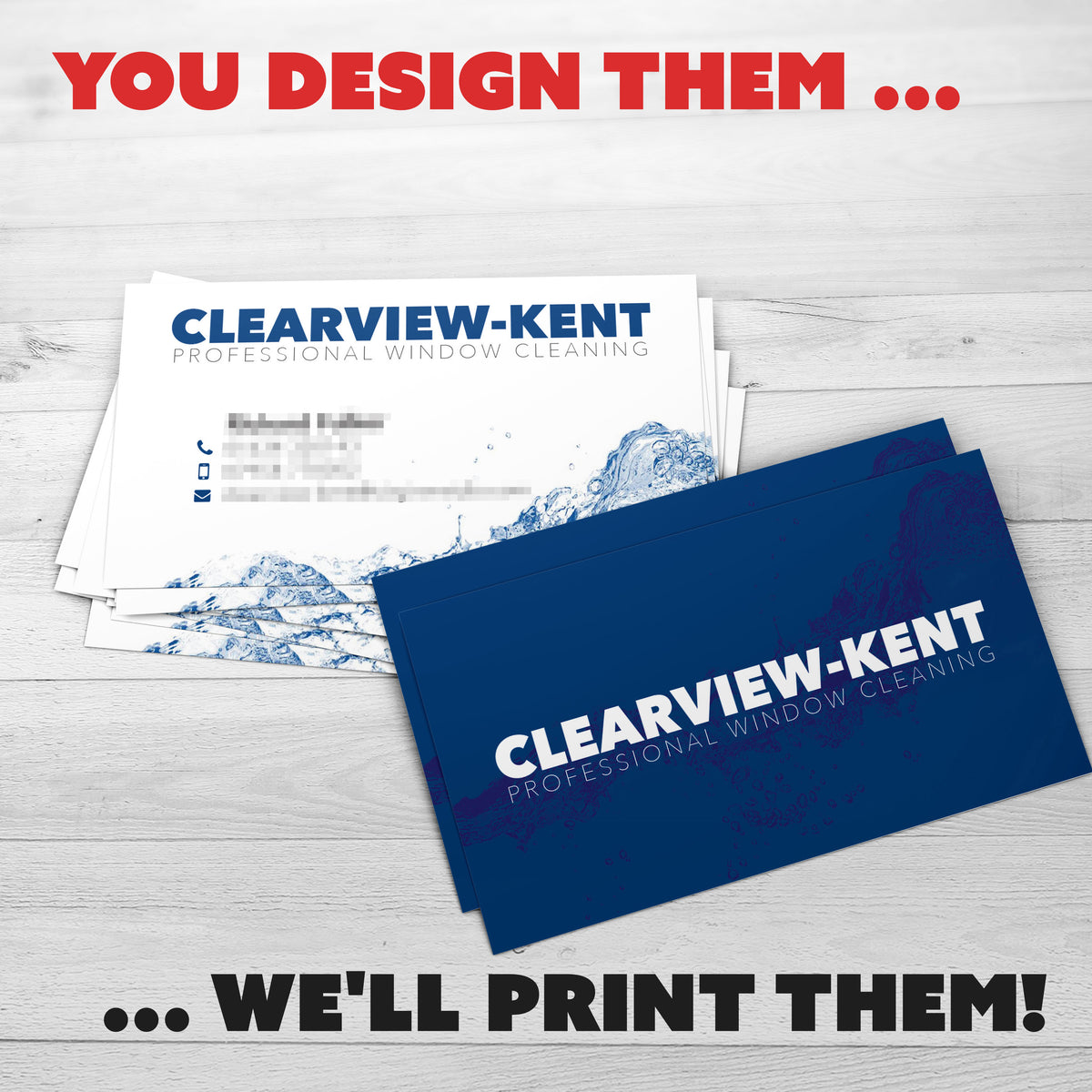 Business Cards - Print Your Own Design