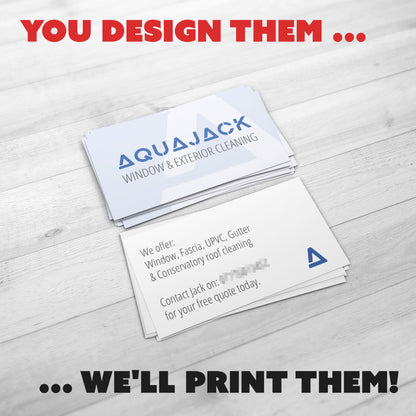 Business Cards - Print Your Own Design